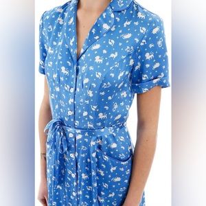 HVN Zodiac Print Dress